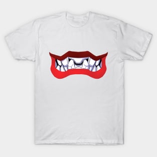 Mass-Produced Evangelion Mouth T-Shirt